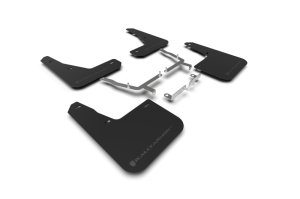 Ford Focus Mud Flap - Rally Armor - UR Black w/Grey Logo - Black - `19-`25